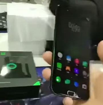 Xiaomi Black Shark кнопка "Home"